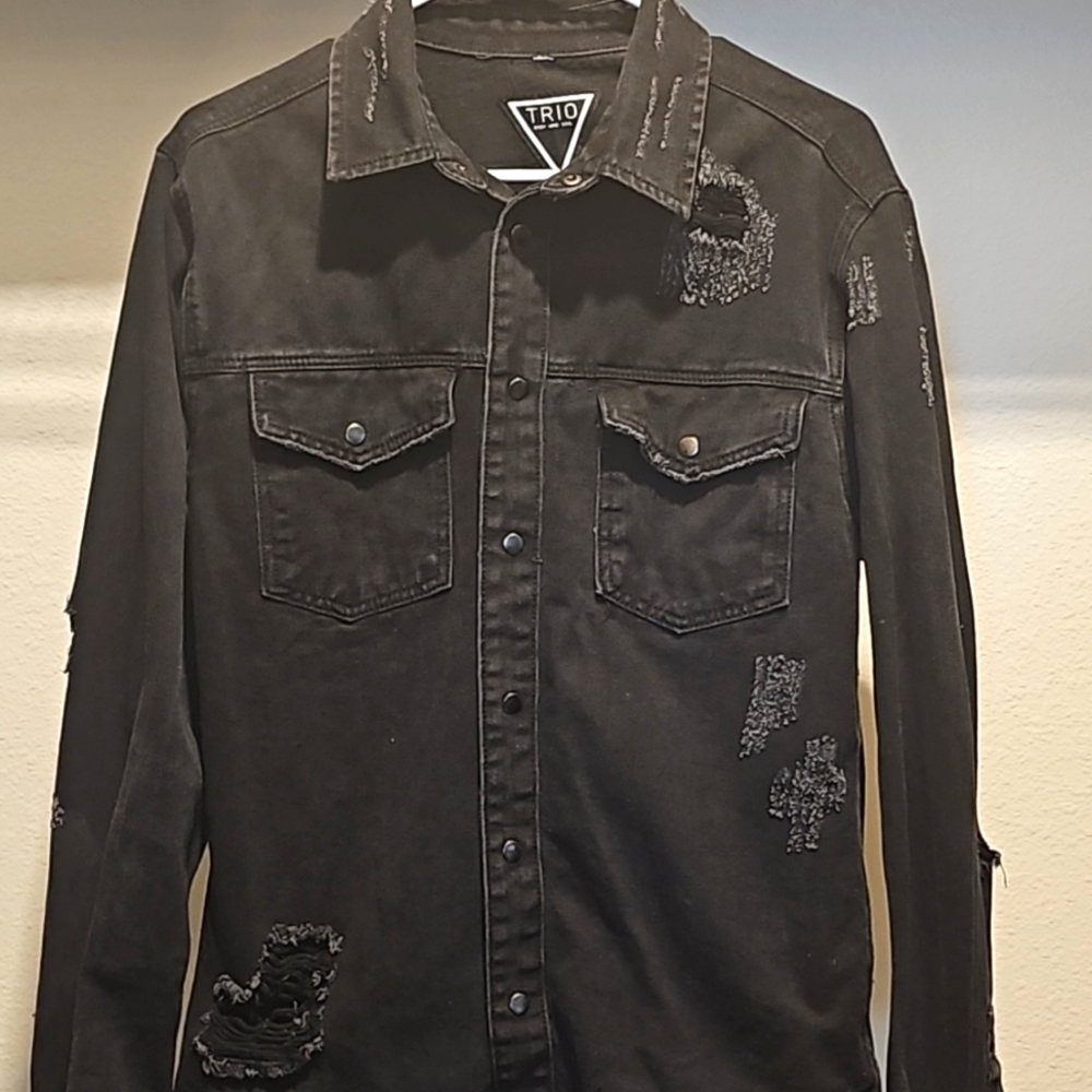 Black Jean jacket